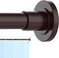 CorkLatta Bronze Shower Curtain Rod 31 to 104 Inch, 1 Inch Diameter Adjustable by CorkLatta