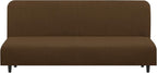 U-NICE HOME Stretch Futon Cover Armless Bed Slipcover by U-NICEHOME