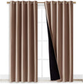 NICETOWN Warm Curtains for Winter, 100% Blackout Curtains Thermal, Noise by NICETOWN