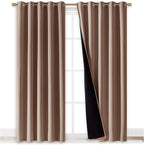 NICETOWN Warm Curtains for Winter, 100% Blackout Curtains Thermal, Noise by NICETOWN