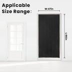 Adhesive Blackout Curtains- Self Stick Curtain No Rod Needed Easy to Hang - Image 7