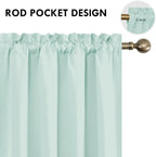 DWCN Blackout Curtains for Living Room Thermal Insulated, Energy Saving & Noise - Image 4