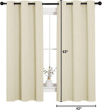 NICETOWN Kitchen Curtains for Decoration, Thermal Insulated Grommet Room - Image 9