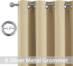 Yakamok 36 Inch Curtains Blackout Window Curtains - Image 2