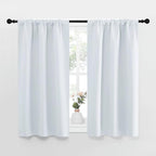 NICETOWN Greyish White Window Curtain Panels by NICETOWN