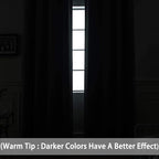 Yakamok Blackout Curtains Room Darkening Thermal Insulated - Image 6