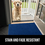 GORILLA GRIP® Ultra Absorbent Front Door Mat Outside Entrance, Traps Dirt and - Image 9