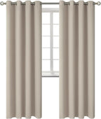 BGment Room Darkening Curtains 84 Inches Long by BGment