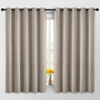 Yakamok Blackout Curtains Room Darkening Thermal Insulated Window Panels by Yakamok