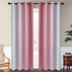 SimpleHome Ombre Room Darkening Curtains - Image 2