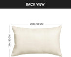 AVOIN colorlife Bless Our Home Farmhouse Eucalyptus Leaves Throw Pillow Covers - Image 6