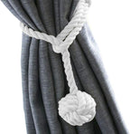 Melaluxe 4 Pack Curtain Tiebacks by Melaluxe