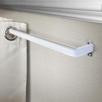 Blu-Pier Tech Heavy Duty Single Rod Standard White 28"-48" Adjustable Curtain - Image 7