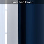 SimpleHome Ombre Room Darkening Curtains - Image 5