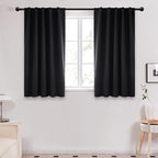 Deconovo Blackout Curtains, Thermal Insulated, W42 x L54 2 Panels, Back Tab by Deconovo