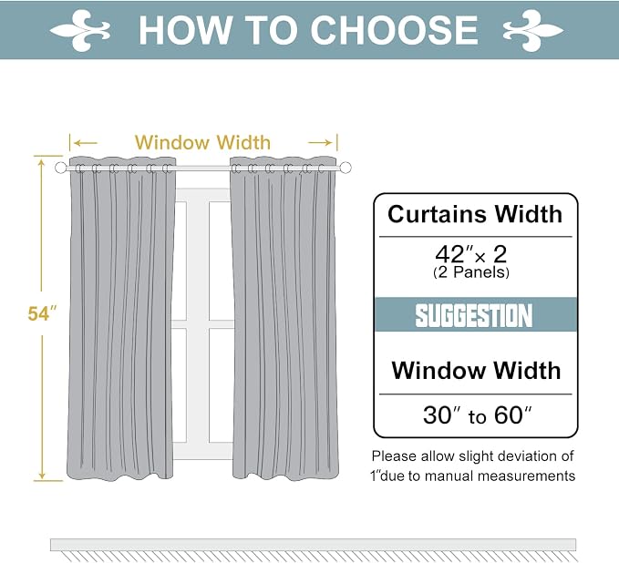 ChrisDowa 100% Blackout Curtains - Image 7