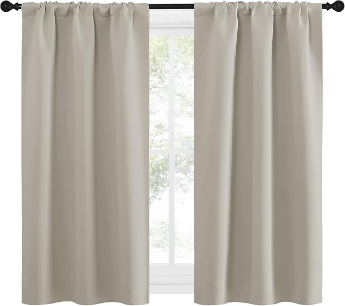 NICETOWN Blackout Curtains for Living Curtains, Room Darkening Window Curtain - Image 2