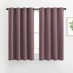 NICETOWN Blackout Small Window Curtains 54 inches Length by NICETOWN