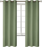 BGment Room Darkening Curtains 72 Inches Long by BGment