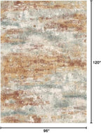 Area Rugs 8x10 for Living Room Bedroom, Modern Abstract Machine Washable Rug - Image 2