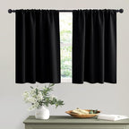 RYB HOME Black Curtains Blackout by RYBHOME