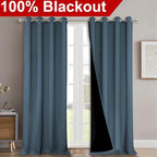 NICETOWN 100% Blackout Curtains - Image 2