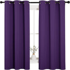 NICETOWN Triple Weave Home Decoration Thermal Insulated Solid Ring Top Blackout by NICETOWN