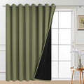 Yakamok 100% Blackout Extra Wide Thermal Insulated Curtains, Total Shade Patio by Yakamok