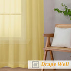 Gwine Sheer Curtains 63 Inch Length - Image 6