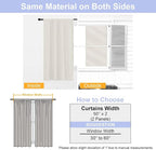Simplebrand Natural Blackout Curtains - Image 9
