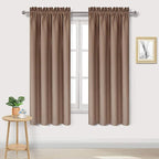 DWCN Blackout Curtains Room Darkening Thermal Insulated Bedroom Curtains Window by DWCN