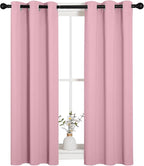 NICETOWN Window Curtain Panels, Thermal Insulated Solid Grommet Blackout - Image 2