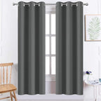 Yakamok Grommet Room Darkening Thermal Insulated Blackout Curtains Window Panels by Yakamok