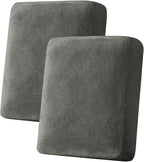 Couch Cover Stretch Velvet Sofa Cushion Cover 2-Piece by Taque