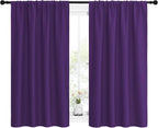NICETOWN Kitchen Curtains, Short Blackout Curtains & Drapes, Home Decoration - Image 2