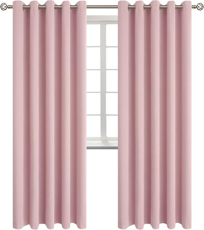 BGment Room Darkening Curtains 84 Inches Long by BGment