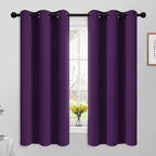 Yakamok Blackout Curtains Room Darkening Thermal Insulated Grommet Top Solid by Yakamok
