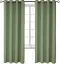BGment Room Darkening Curtains 72 Inches Long by BGment