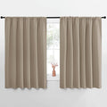 NICETOWN Blackout Curtains for Bedroom, 1 Pair, 70 by 63-inch, Window Treatment by NICETOWN