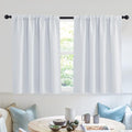 RYB HOME Short Curtains for Small Window, Sunmmer Heat Light Blocking Privacy by RYBHOME