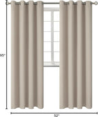BGment Room Darkening Curtains 95 Inches Long - Image 8