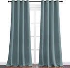 NICETOWN Modern Blackout Curtains Noise Reducing, 2 Panels, W55 x L108 -Inch - Image 2