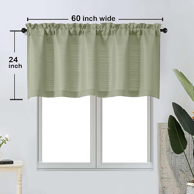 OWENIE Bob 1 PCS Green Valances - Image 2