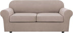 H.VERSAILTEX 3 Piece Stretch Sofa Covers by HVERSAILTEX