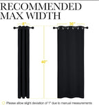 NICETOWN Bathroom Blackout Curtains and Drapes - Image 7
