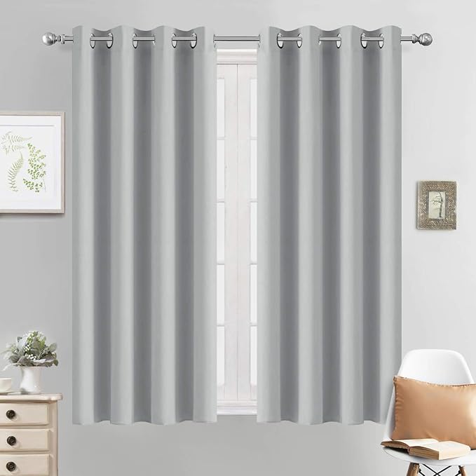 Yakamok Room Darkening Window Drapes Thermal Insulated Light Blocking Grommet by Yakamok