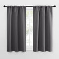 NICETOWN Grey Window Curtains for Bedroom by NICETOWN
