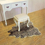 Leopard Print Rug, Faux Cowhide, Artificial Carpet, Simulation Cowhide - Image 8