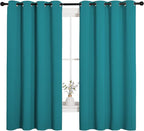 NICETOWN Room Darkening Curtains 68 inch Length 2 Panels, Thermal Insulated - Image 2