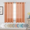 H.VERSAILTEX Linen Curtains Natural Linen Blended Curtain Panels by HVERSAILTEX